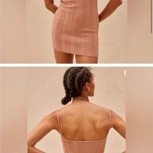 NWOT FREE PEOPLE Stellar Sweater Mini Dress